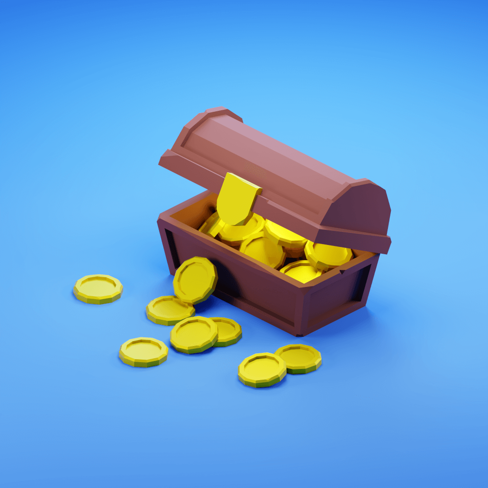 Low Poly Treasure Chest